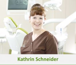 Kathrin Schneider aus dem Team der Zahnarztpraxis Dr. Schwarz in Erfurt